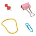 Set accesorii birou (agrafe, elastice, clipsuri, ace) deli